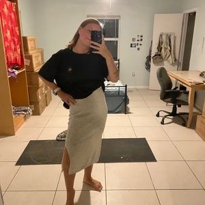 Ghanda south side midi skirt